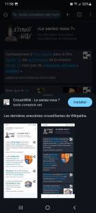 Install Android Chrome étape 3